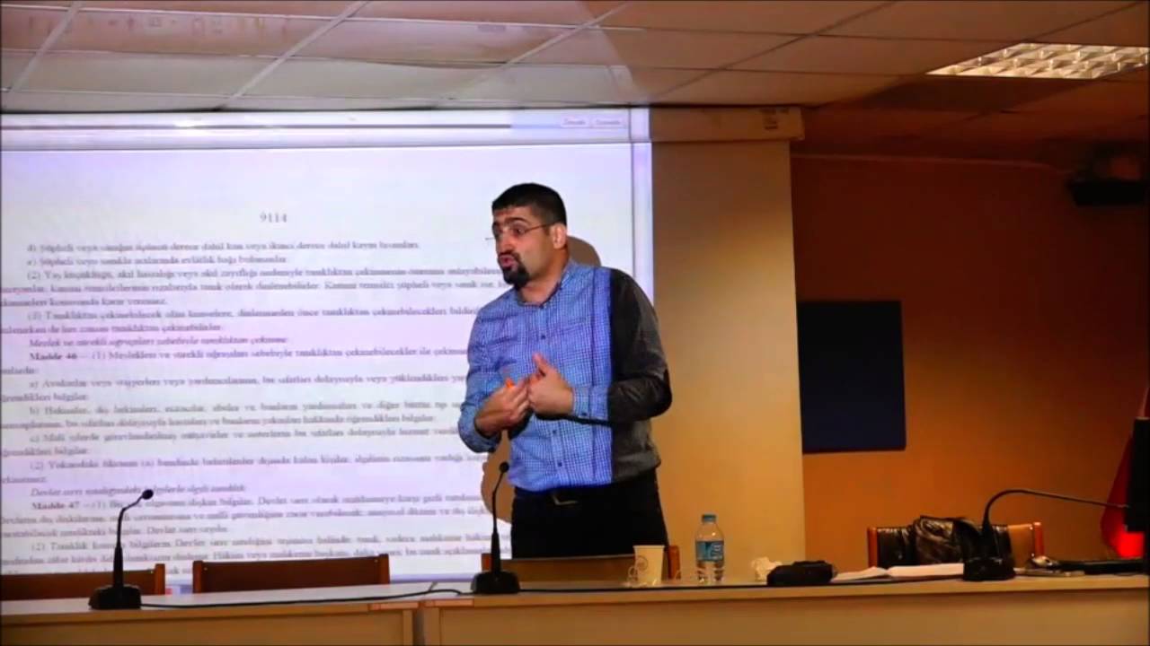 Tanıklıktan Çekinme Hakkı - Yemin CMK Semineri/ İstanbul Avukat Baran Doğan