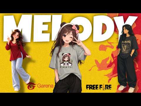 1v4 Veno Guttanmare 😹 melu here free fire live Malayalam with melody girl