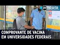 Covid-19: universidades federais adotam passaporte da vacina | SBT Brasil (11/02/22)