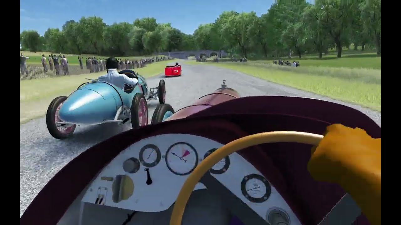 Delage 2LCV 1923 @ Donington Park GP