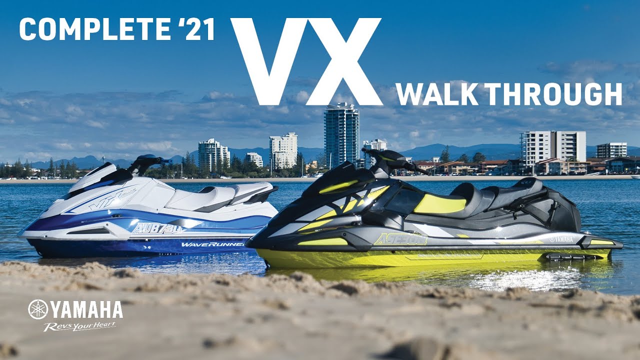 2021 Yamaha VX WaveRunner Complete OnWater Walkthrough YouTube