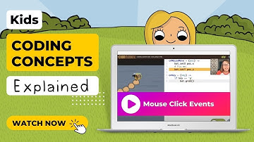 Mouse Click Events - Coding Concepts Explained for Kids