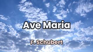 Ave Maria.      schubert
