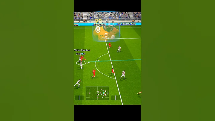 Amazing goal shoot🔥🥶 by Victor Osimhen ☠️🤯👀 #efootball #gaming #pes #viral #shorts #reels #fyp #game