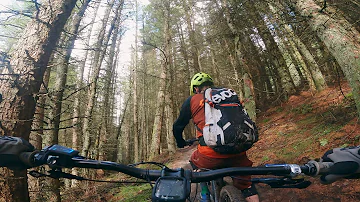 A Salmons Journey - Steep, wet & sketchy... Innerleithen MTB off piste