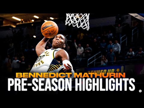 Bennedict Mathurin Full Preseason Highlights 😤🔥 ROTY Candidate