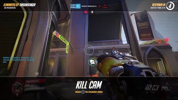 MOST ANNOYING Overwatch Bug - RoadHog Hook through walls!!