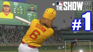 I HOMERED IN MY FIRST AT-BAT! | MLB The Show 20 | Diamond Dynasty #1