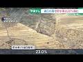 宇連ダムの貯水率が20%まで回復 20%を上回るのは8月19日以来 節水は現在も続く 愛知 (26/09/10 18:27)