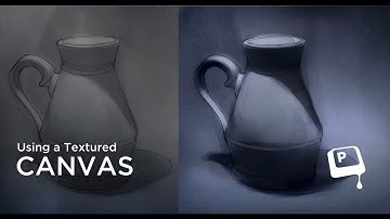 Using a Textured Canvas (CtrlPaint.com)