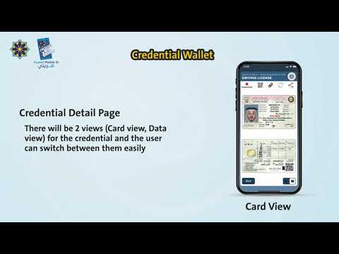 Kuwait Mobile ID new version - Credential Wallet