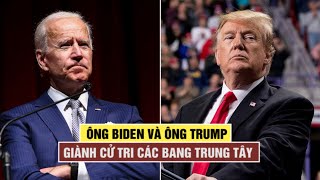 Tổng thống Trump, đối thủ tranh cử Biden giành giật cử tri các bang chiến địa Mỹ