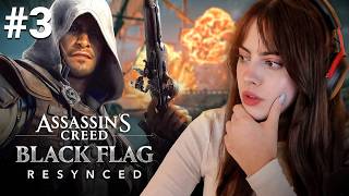 Dorozea Plays Assassins Creed Black Flag Resynced - Part 3 | Unedited