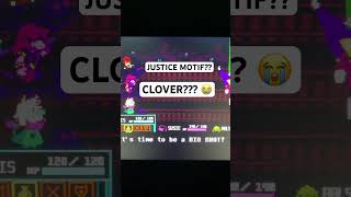 CLOVER IN DELTARUNE? JUSTICE MOTIF #undertale #deltarune #deltarunechapter3