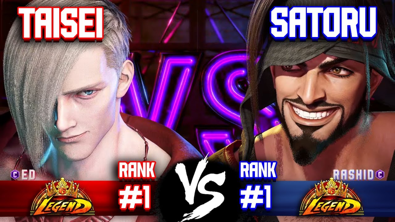 SF6 ▰ TAISEI (#1 Rank Ed) vs SATORU (#1 Rank Rashid) ▰ High Level Gameplay