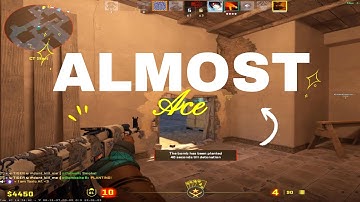 Almost ACE on Mirage🔥♠️ #cs2  #csgo  #counterstrike #highlights  #youtubechannel