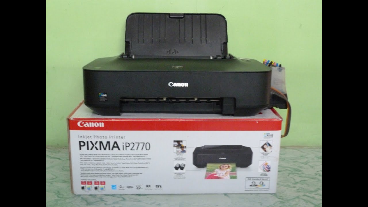 Canon Pixma iP2770 Review -