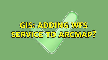 GIS: Adding WFS service to ArcMap?