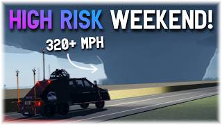 Chasing The Most UNSURVIVABLE Tornadoes In The NEW Twisted High Risk Weekend! | Roblox Twisted 1.22