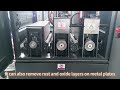 Metal Sheet Deburring Hairline Finish Polishing Machine
