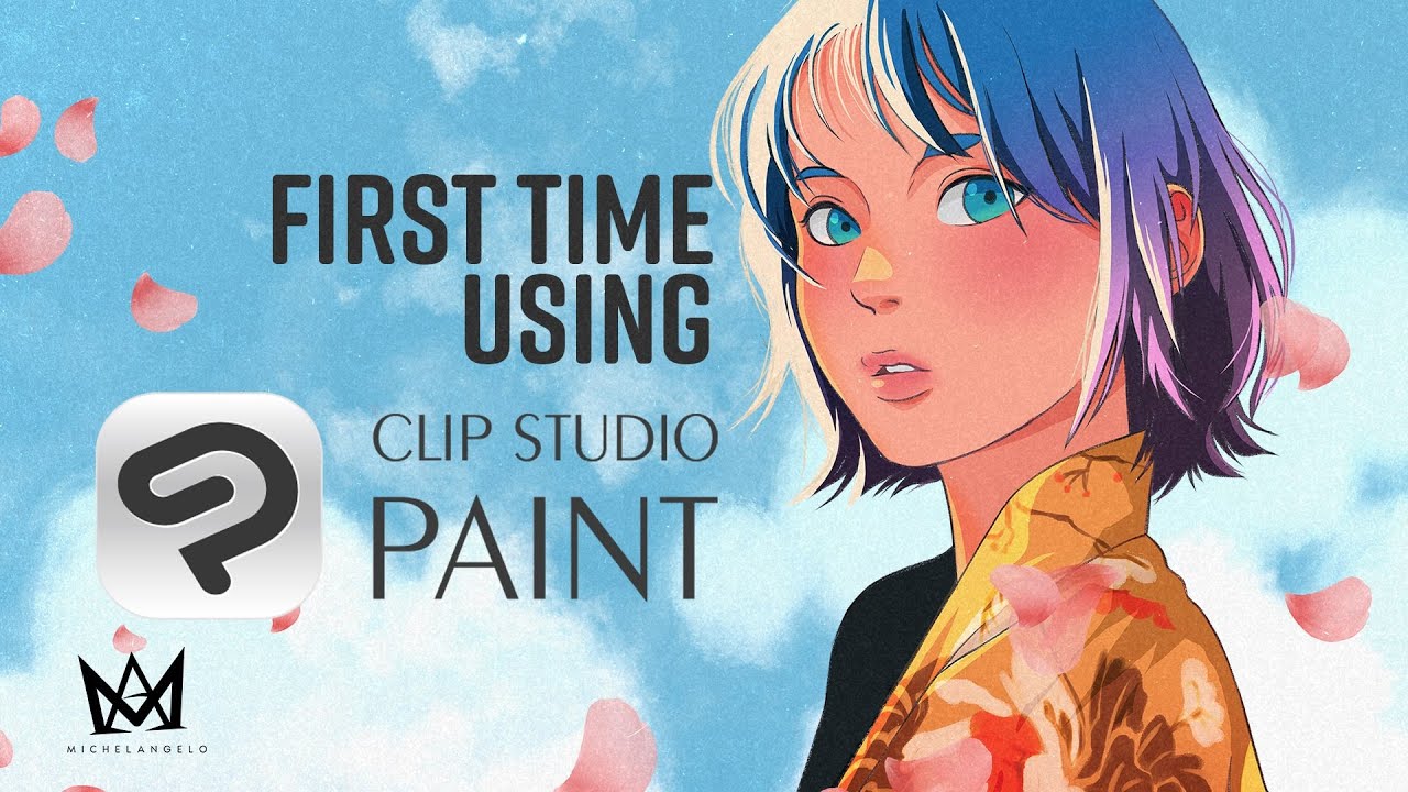 My First Time using #clipstudiopaint - YouTube