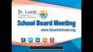 School Board Meeting October 8, 2019