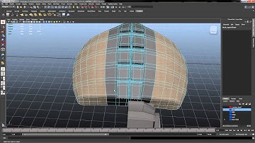 Maya 2013 Modeling 01 SciFi SpaceShip Adding details Neck p.12