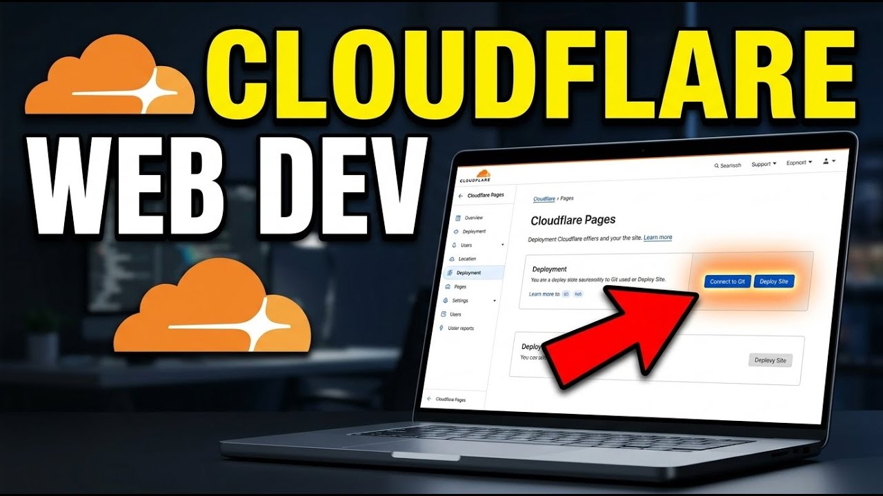How to invest in Web Development with Cloudflare - Easy Tutorial - YouTube