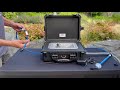 Caffewerks - All In One Spin Jet Rinser with built in Water Pump Travel Case