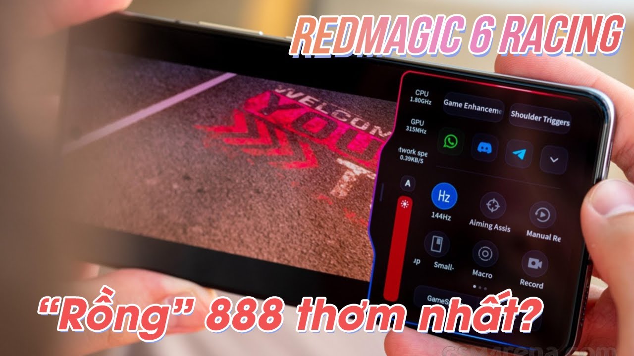 Mở hộp Redmagic 6 Racing: Snapdragon 888 giá thơm nhất?