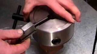 Using Quick Chucks Large Jaw Set To Machine Truck Drums And Rotors