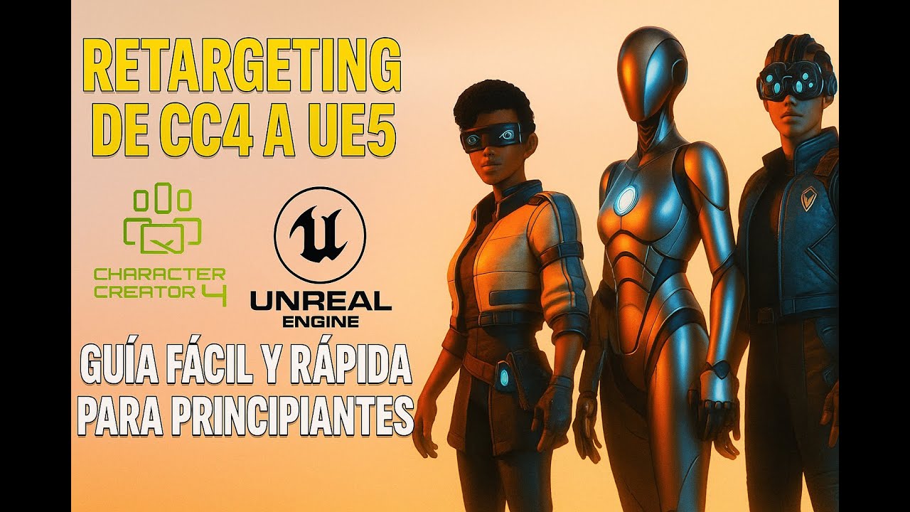 🎮✨ Retargeting de CC4 a UE5: Guía FÁCIL y RÁPIDA para Principiantes ✨🎮