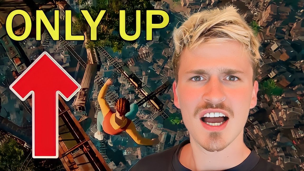 I Played THE HARDEST GAME IN THE WORLD And It Made Me RAGE!!! (Only Up!)