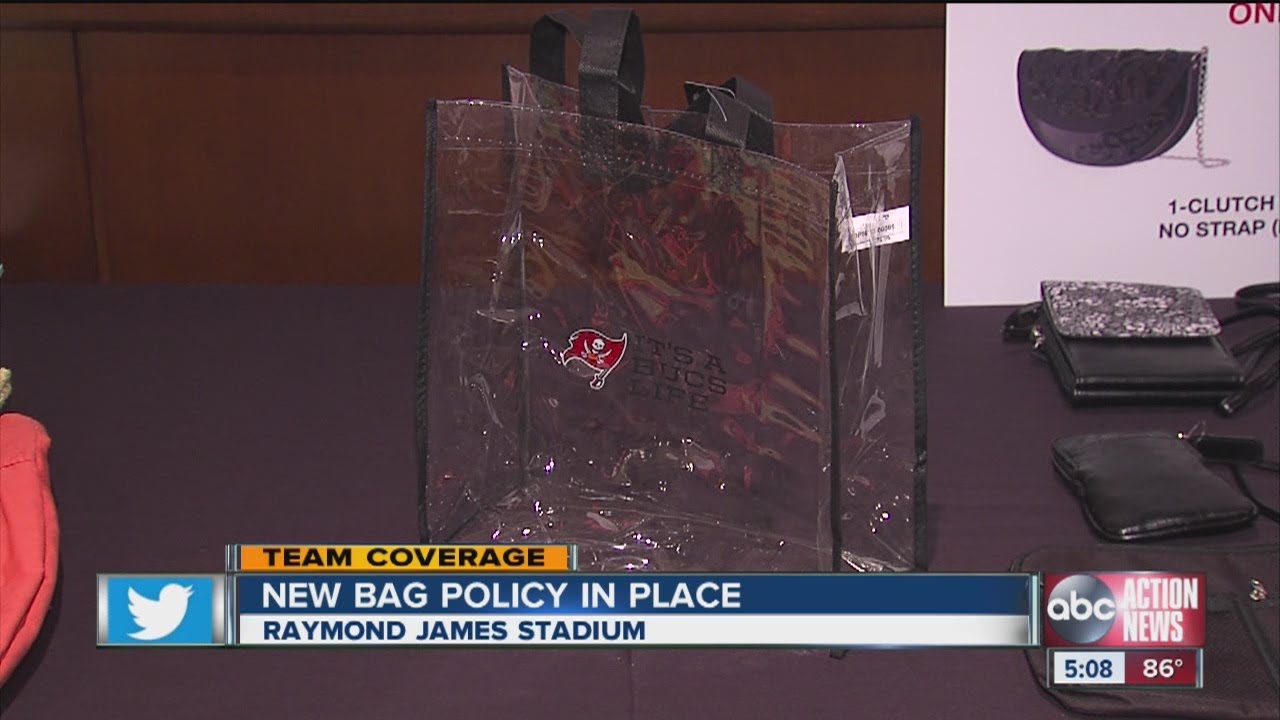 New bag policy tonight at Raymond James - YouTube