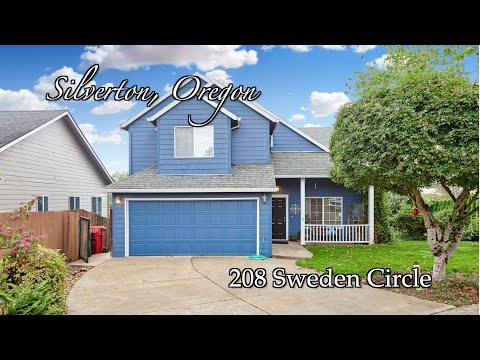 208 Sweden Cir, Silverton, OR home video tour