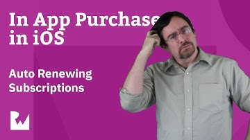 Auto Renewing Subscriptions in iOS - In App Purchases in with iOS 12, Swift 4.2, and Xcode 10