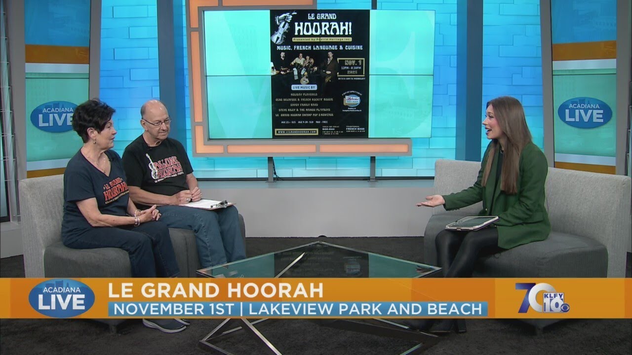Le Grand Hoorah November 1st Celebrating Acadian Heritage and Music