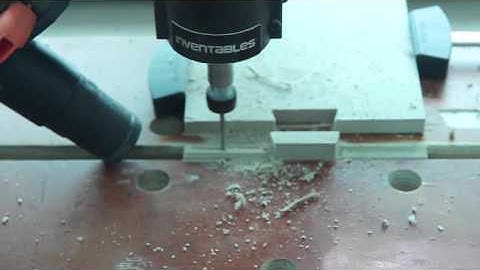 Make Dovetails on X-Carve CNC ( part 3/4 ) Carving