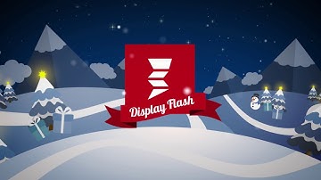 Display Flash Happy Holidays