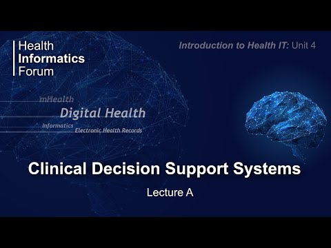 Video: Ano ang dalawang pangunahing uri ng clinical decision support system?