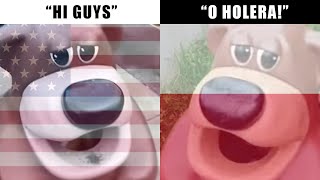 Original Freddy Fazbear trash meme USA vs Poland Resimi