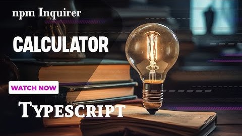 Using Typescript making calculator| typescript|Governor Sindh IT| AI | 15 march class