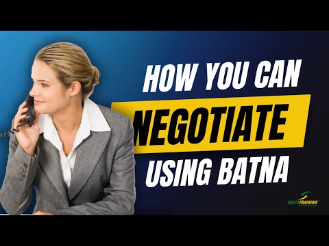 Negotiating Using BATNA And ZOPA