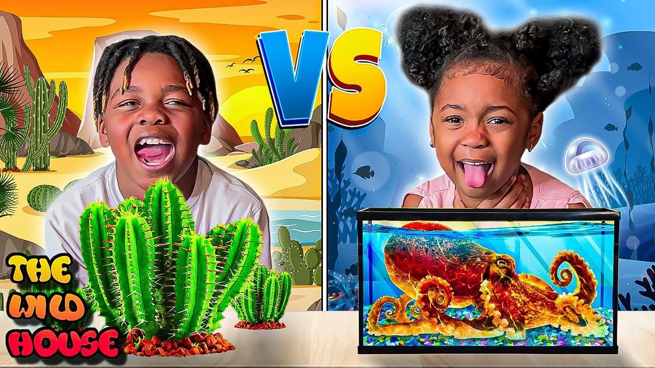 THE WILD HOUSE | WET VS DRY CHALLENGE