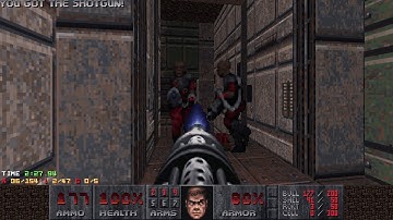 Doom 2 - DBP64: The Vast Silence (Map 8: Chemically Altered): UV-Max (Map Author: thundercnut)