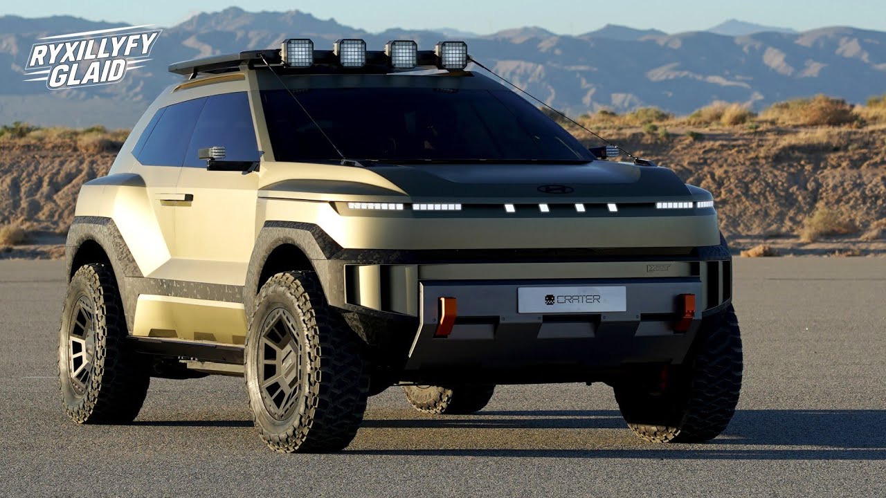 2026 Hyundai CRATER Concept — Full Exterior & Interior Reveal | Futuristic Adventure SUV