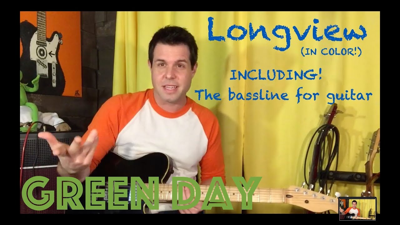 Longview - Original Version (Easy/Intermediate Level) (Green Day