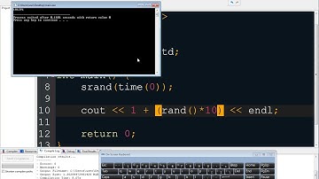 Learn C++ episode 13 - random number generator