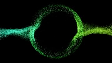 Editing Ring of Light Particles  Version 3 | Video Effects