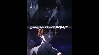 Light Yagami vs Ayanokoji in Looksmaxxing | Death Note vs Classroom of the elite | #looksmaxxing